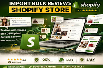 import reviews from amazon, aliexpress, etsy, walmart, and temu to shopify store