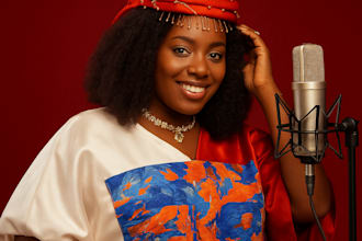 record studio quality vocals, gospel choir