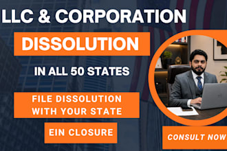 dissolve your US llc or corporation in any state