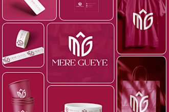 a complete logo, brand identity design