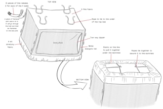 draw instructions, technical illustrations, line art, design manual, user guide
