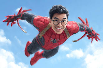 create an superhero cartoon character for you