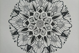 create and sell unique handmade mandala vector designs
