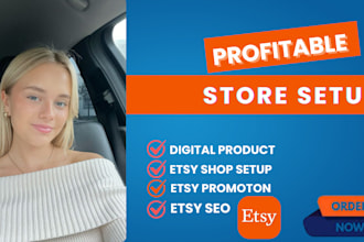 etsy account creation, etsy store setup, etsy shop setup, etsy creation