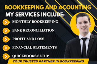 do your online bookkeping and accounting project