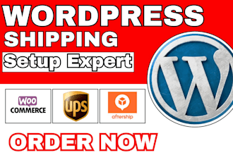 setup wordpress shipping woocommerce table rate flexible shipping aftership ups