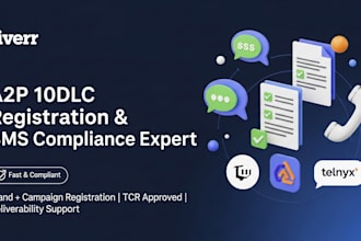 register your brand and campaign for a2p 10dlc tcr