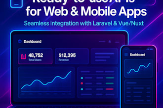 develop a vue nuxt interface with API integration and auth