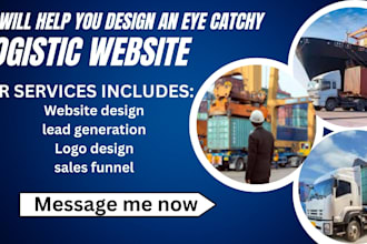 do logistics website trucking website cargo website dispatch website freight
