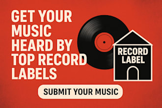 do music submission service for major record labels