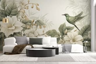 create modern and stylish mural wallpaper for your living room or office