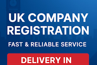 register your UK company with full documentation in 24 hours