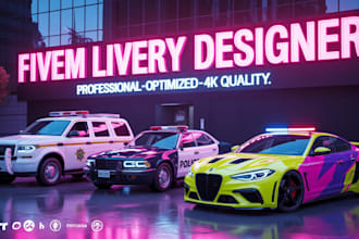 create custom fivem cars liveries and debadged vehicles