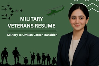 write civilian resume for transitioning military veterans