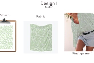 design unique pattern for textile fabric prints
