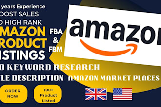 write fresh amazon listing using helium 10
