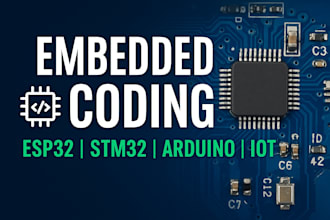 program esp32, stm32, arduino, and iot embedded systems