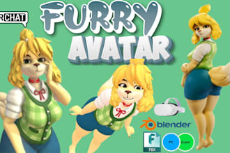 create vrchat avatar, vrchat, furry avatar nsfw pc and quest