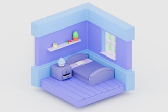 do 3d modeling and rendering in blender