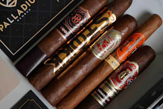 design premium cigar label cigar logo and cigar box design