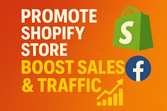 run shopify facebook ads to increase sales and traffic