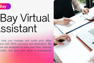 be your ebay expert VA and store setup