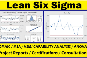 do vsm, lean six sigma and industrial engineering tasks