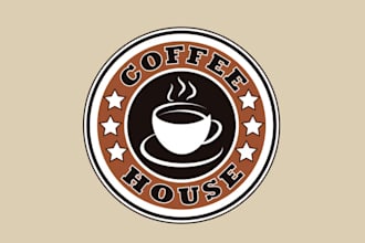 make coffee, tea, green tea logo for your brand