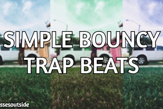 create simple bouncy trap beats