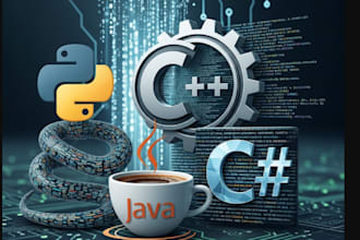 do professional python, cpp, java, and c sharp programming