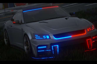 design a custom fivem car livery debadge and  fivem server