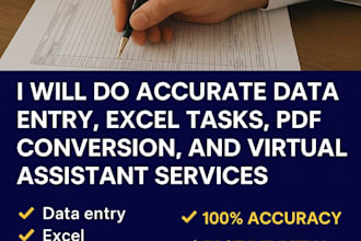 provide accurate data entry, web research, and CRM support