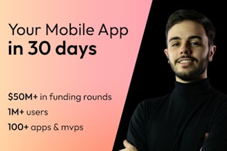 develop mobile app, ios and android app, ai app, native app