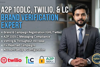 do a2p 10dlc brand campaign and compliance setup