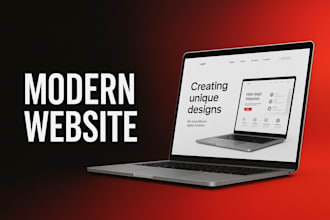create a modern website on wordpress nextjs or tilda