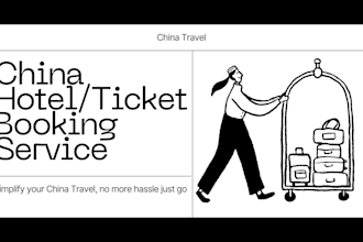 book tickets, hotels, reservations etc for china travel