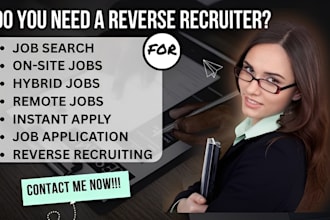 reverse recruiting remote job application hunting career counselling coaching