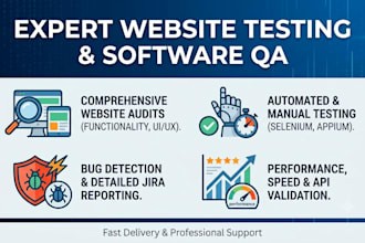 be your expert QA engineer for website testing and software quality assurance