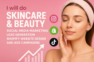 do tiktok and instagram skincare, beauty and cosmetics social media marketing