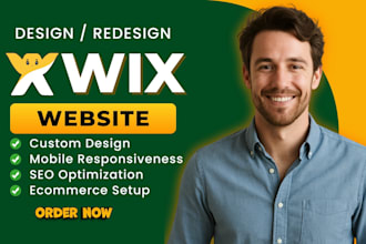 design wix website redesign wix website rebuild wix website build wix ecommerce