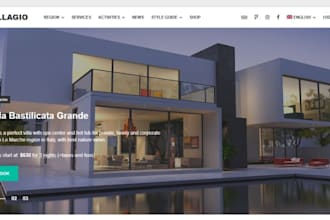 vacation rental website, direct booking property management airbnb site lodgify