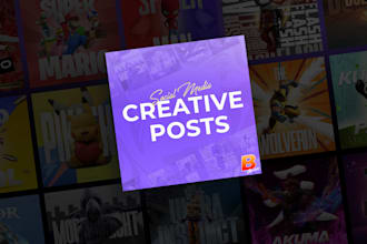 make social media post designs for your brand