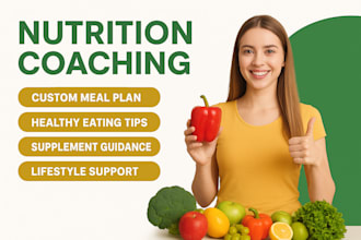 provide personalized nutrition coaching for your health goals