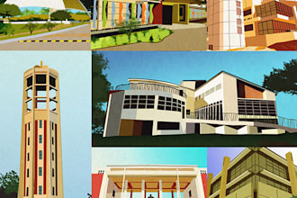 Review  make detailed vector art and childrens book illustration