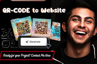 design qr code scanner for clickfunnels sales funnel booking qrcode landing page