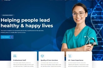 healthcare website medical website clinic website dental healthcare website