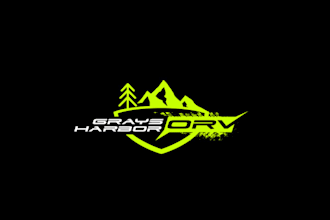 design aesthetics classic motocross track logo