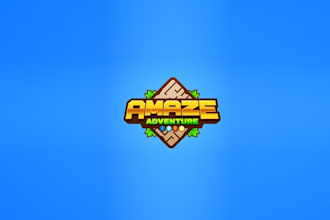 design luxurious kids video game logo
