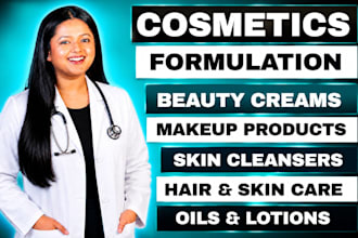 be cosmetic chemist and develop compliant formulations for your cosmetic product