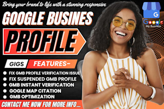 reinstate goggle my business profile verification,  fix suspended gmb profile